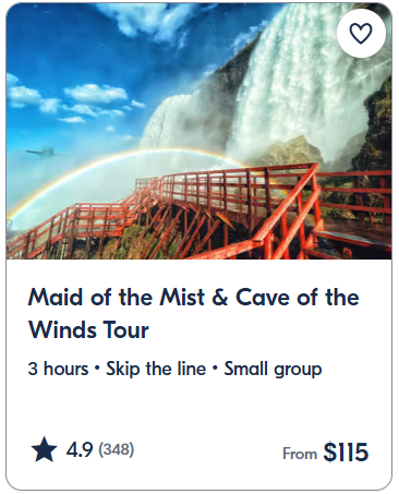 Maid of the Mist & Cave of the Winds Tour